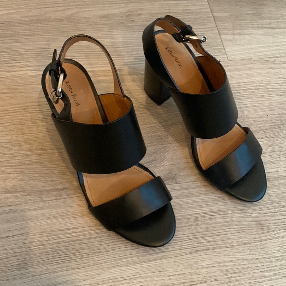 & Other Stories Block Heel Sandals